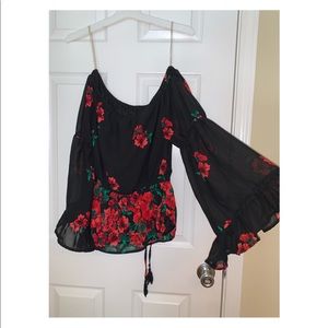 Off the shoulder top size small